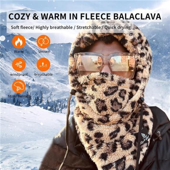 Balaclava Wind-Resistant Winter Face Mask - Picture 2 of 6
